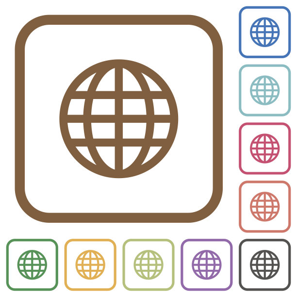 全球范围内简单的图标图片下载