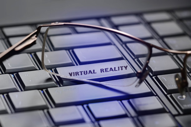虚拟现实键盘背景图片下载