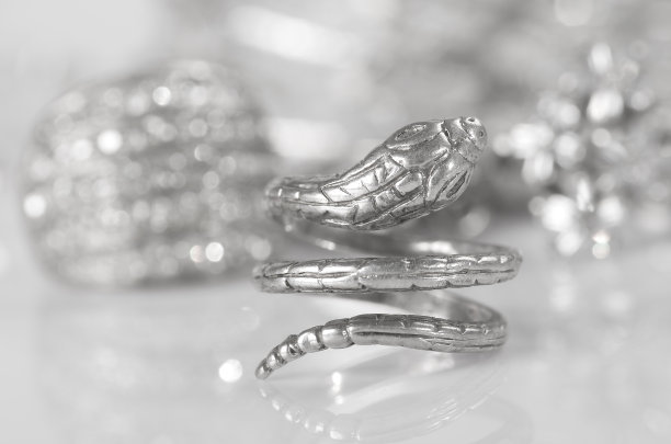 银首饰。图片下载