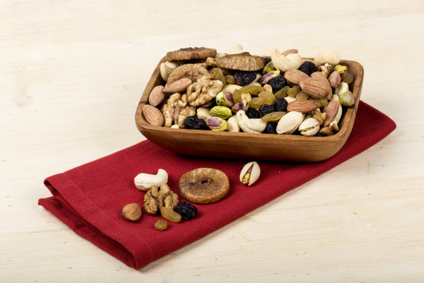 各种坚果，干果，混合坚果图片下载