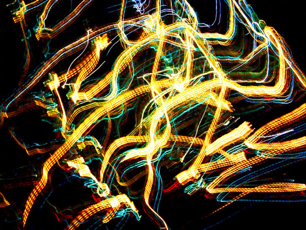 抽象的彩色灯光轨迹的背景使用图片下载