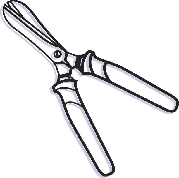 修枝剪刀图标图片下载