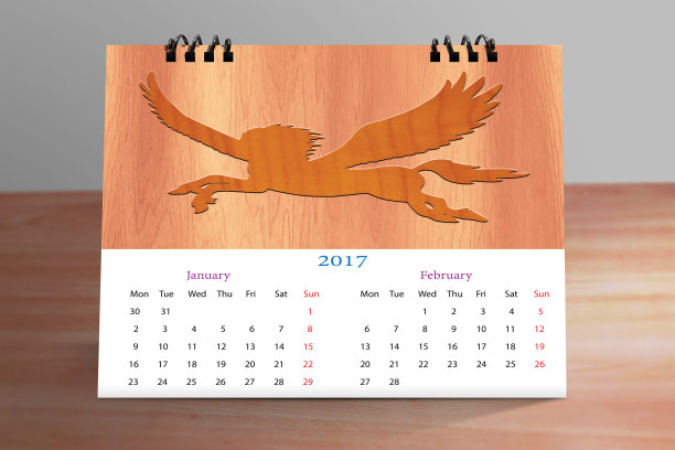 日历表设计图片下载