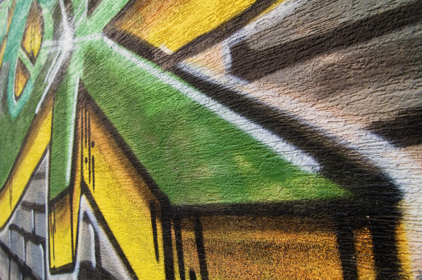 涂鸦墙背景图片下载