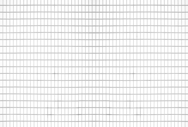 白色马赛克瓷砖墙背景图片下载