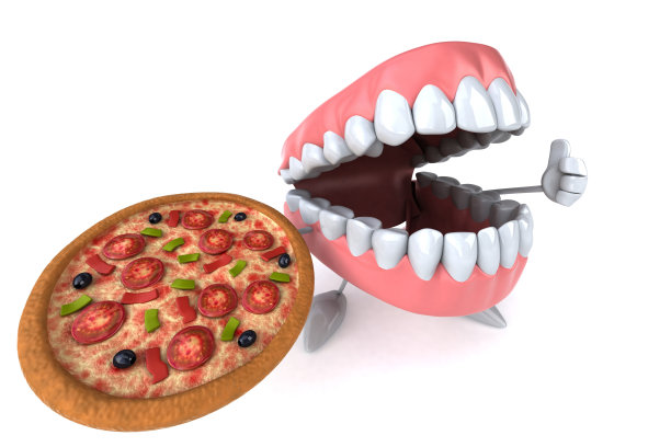 有趣的牙齿素材图片