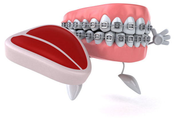 有趣的牙齿素材图片