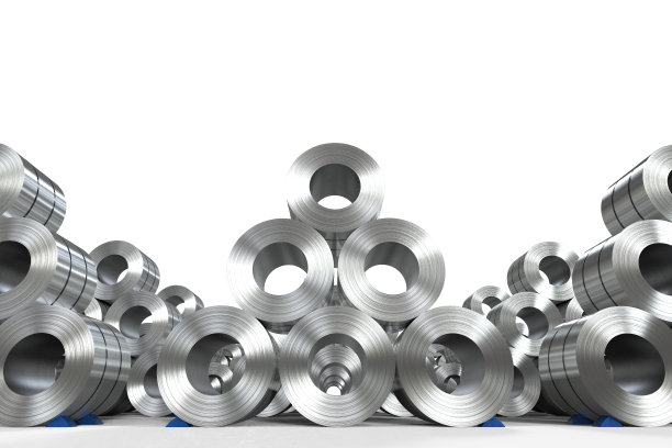 在工厂轧制钢板图片下载