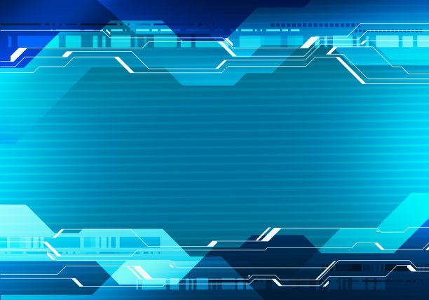 技术界面旗帜概念在地方的文本素材图片