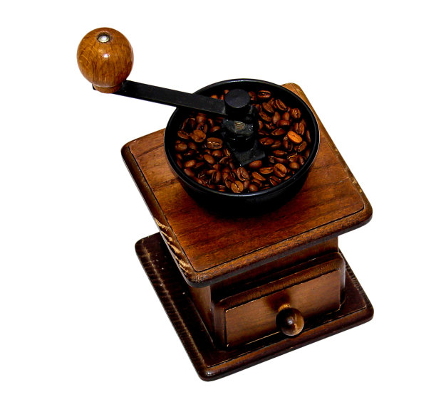 古董咖啡研磨机图片下载