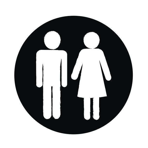 男子和女士人物图标图片下载