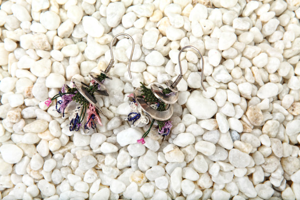 耳环与花边图片下载