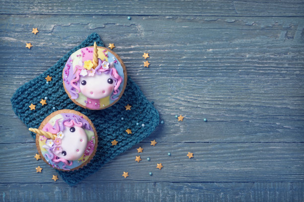 独角兽蛋糕图片下载