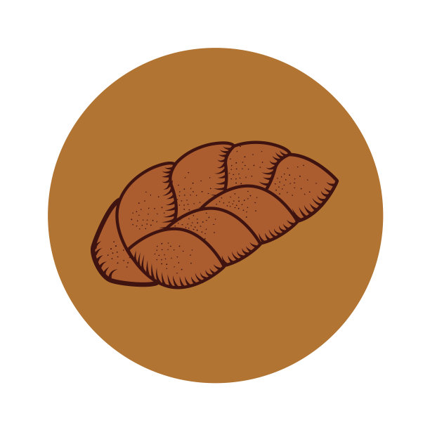 美味的隔离面包图片下载