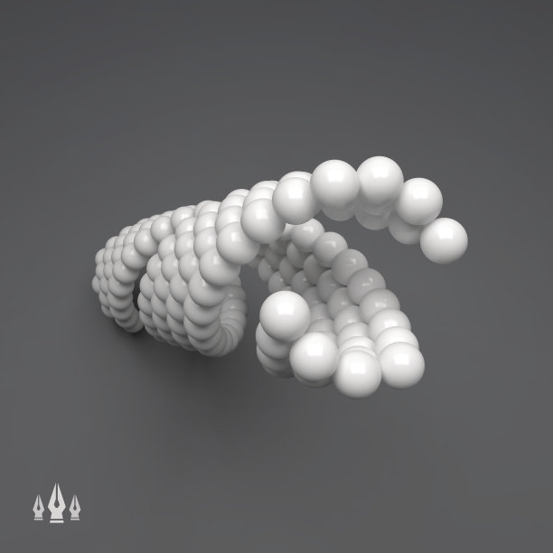 3 d球体组成。向量模板。矢量插图设计。图片下载