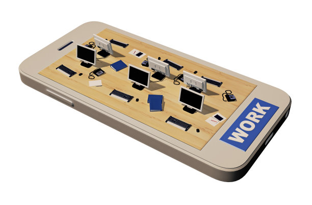 有办公空间的智能手机图片下载