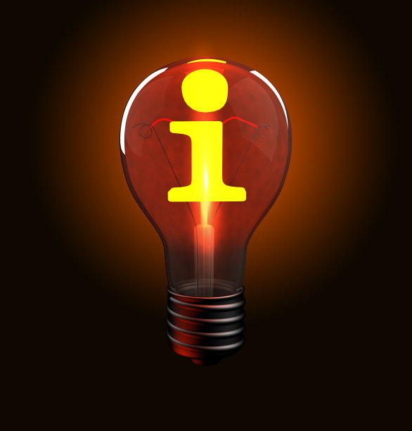 概念上的灯图片下载