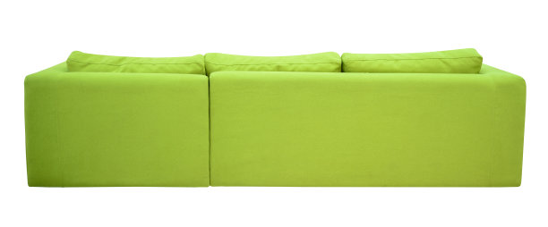 沙发的后视图。图片下载