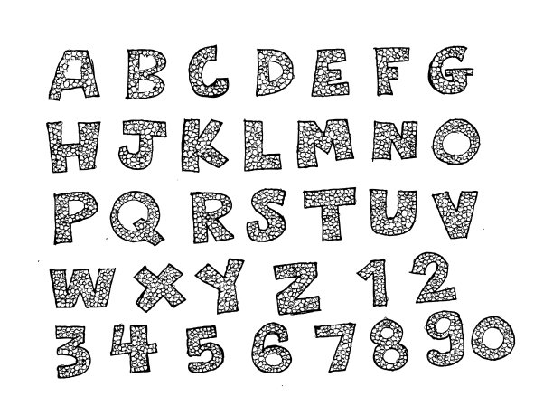 手写字母字体用钢笔写图片下载