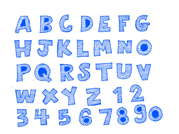 手写字母字体用钢笔写图片下载