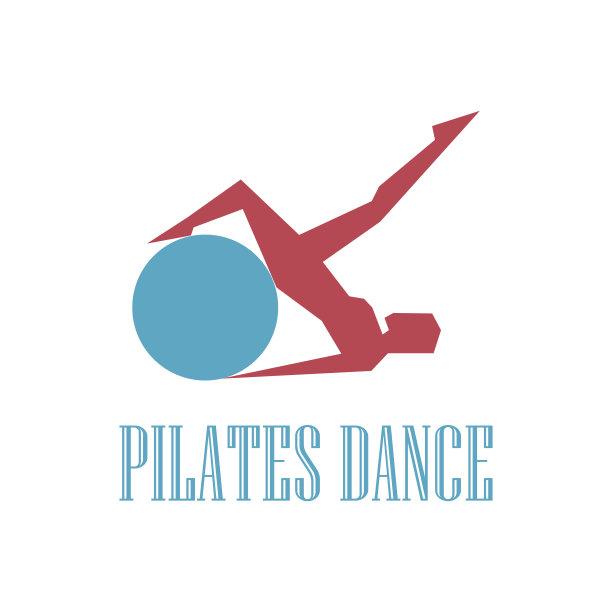 普拉提偶像普拉提学校，普拉提工作室。矢量图图片下载