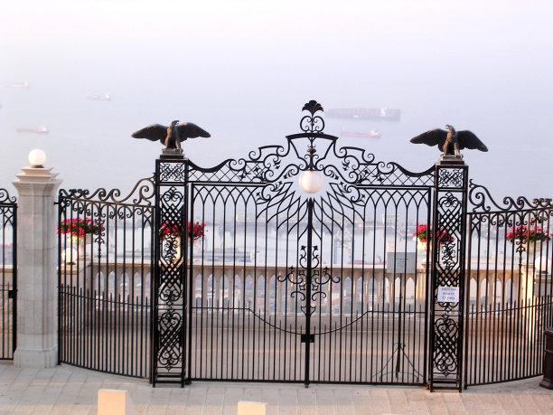 海法巴海花园大门2003年图片下载