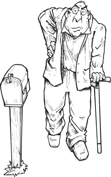 老人Mailbox2图片下载