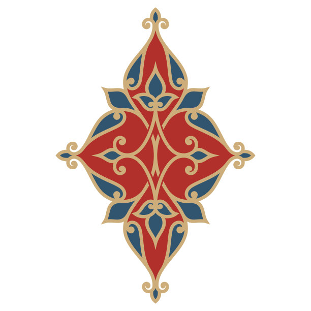 用于设计的装饰性花卉元素图片下载