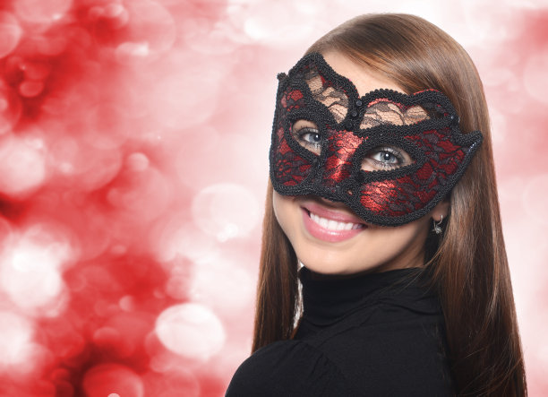 狂欢节的女孩图片下载