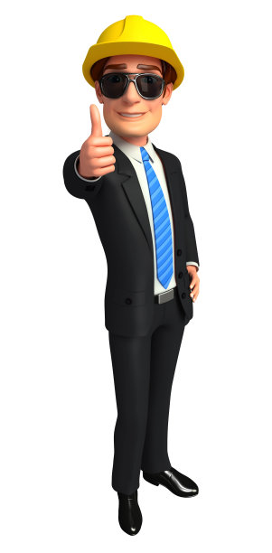 幸运的年轻商人图片下载