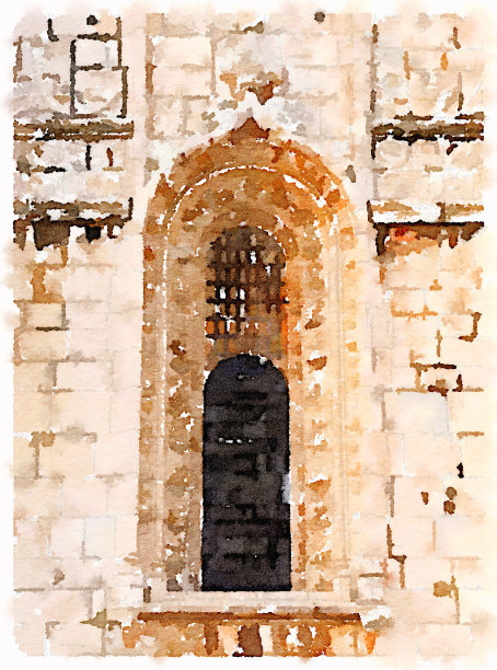 DW教堂窗户图片下载