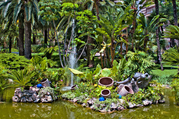 美丽的花园图片下载