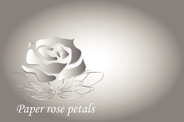 纸玫瑰图片下载