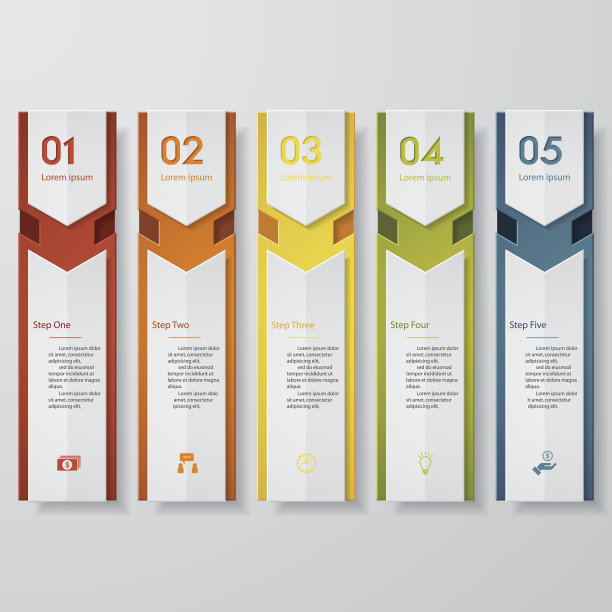 设计干净的数字横幅模板。向量。图片下载