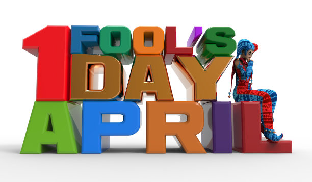 愚人节剪报图片下载