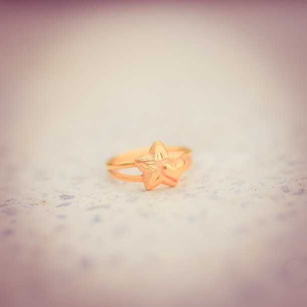 爱的金戒指图片下载