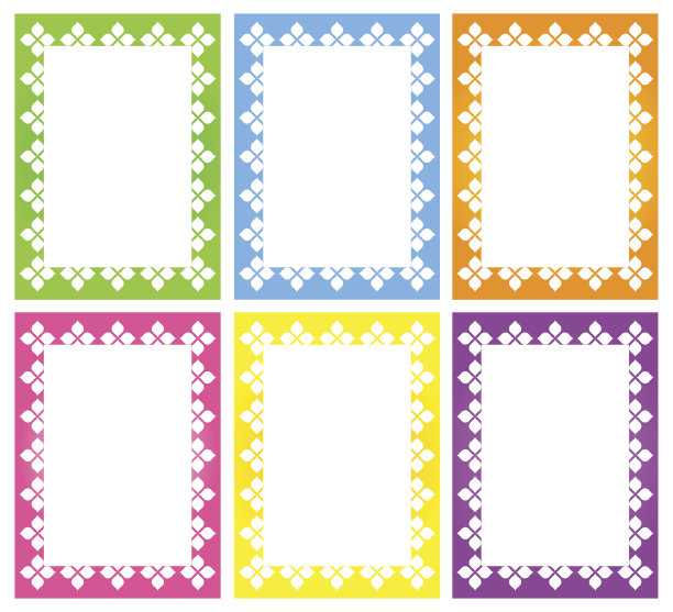 色彩斑斓的框架图片下载