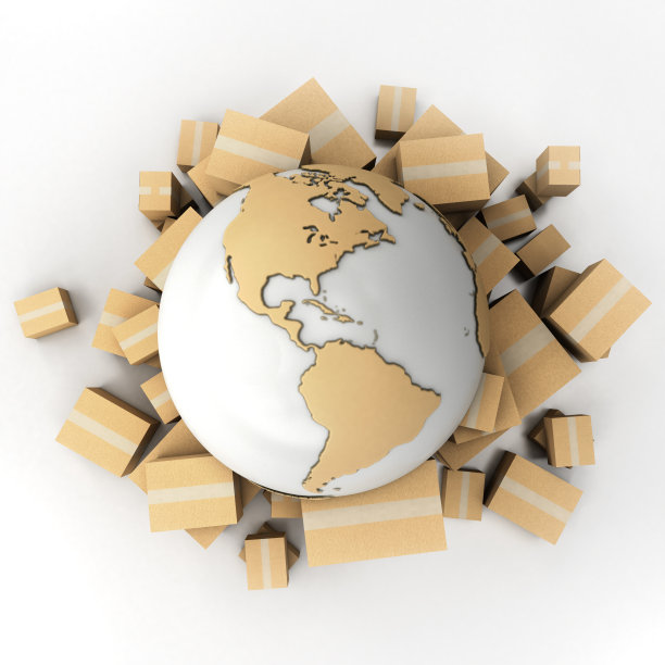 泥土和纸箱的纸板质地图片下载