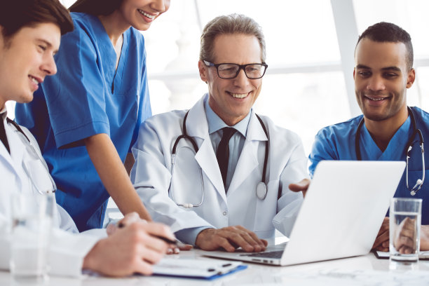 医生们在会议上素材图片