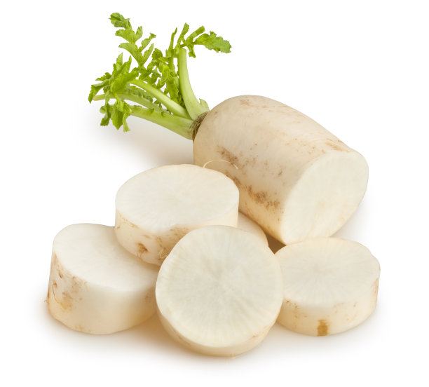 白萝卜素材图片