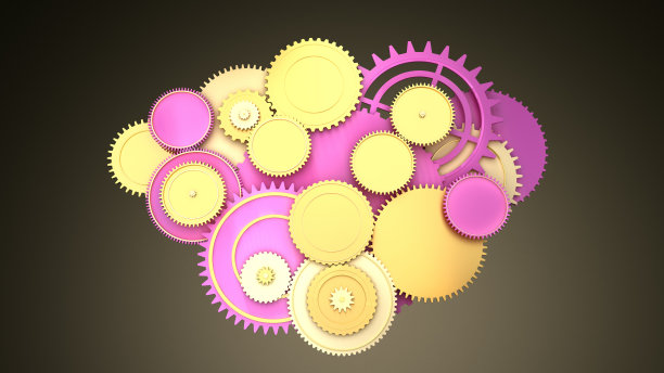 颜色齿轮图片下载