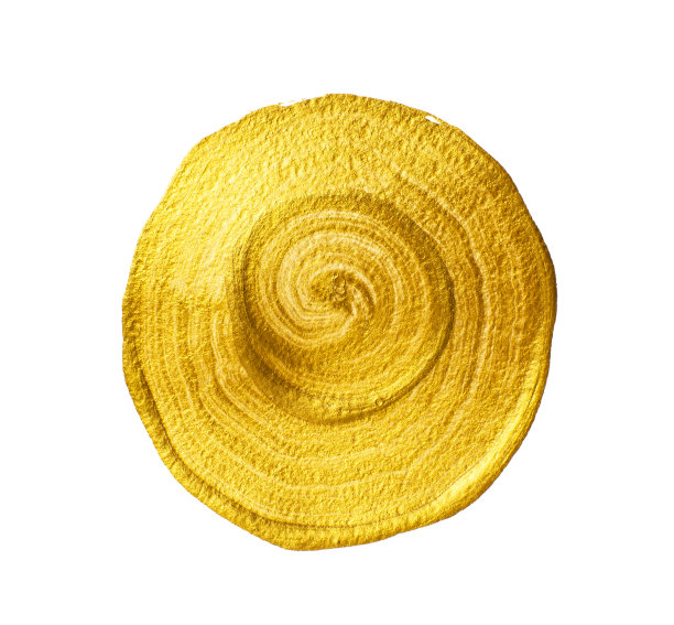 金色的丙烯酸圆图片下载