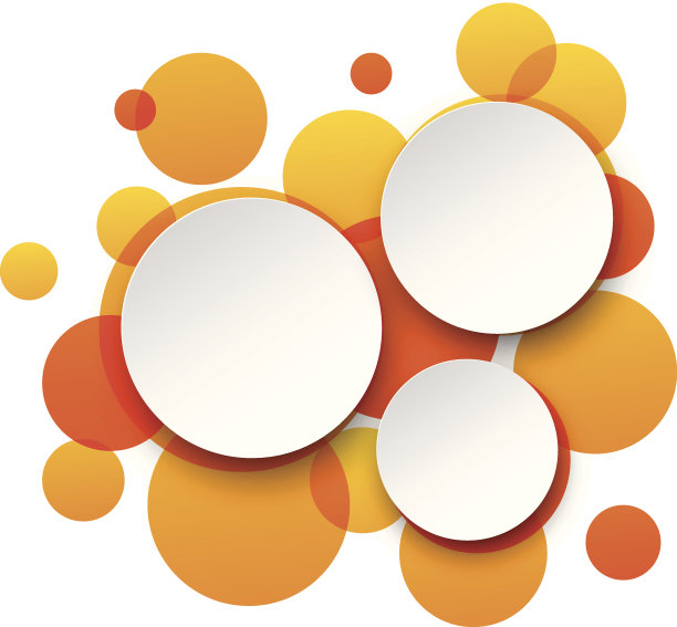 抽象几何圆形背景形状图片下载