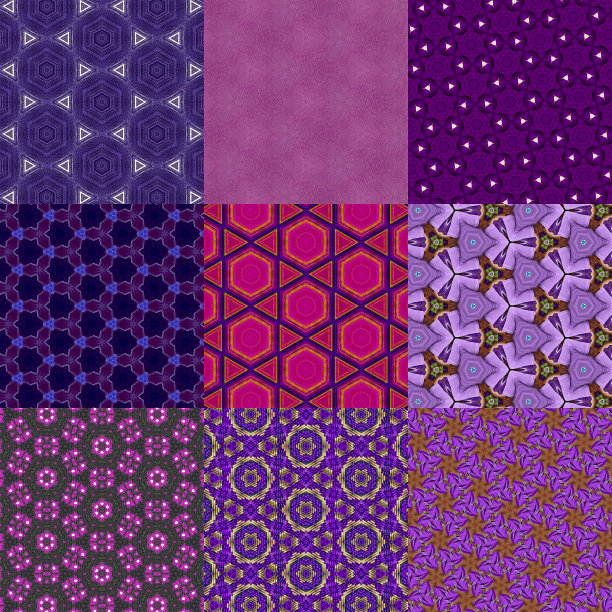 一组抽象的背景图案图片下载