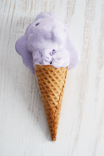 冰淇淋甜筒素材图片