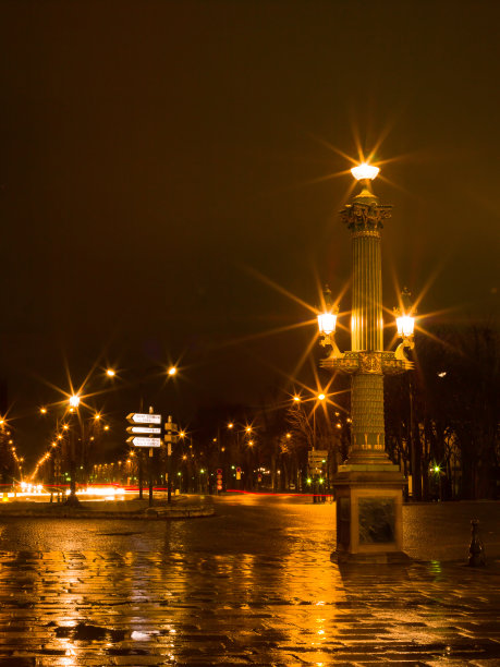 巴黎的夜晚图片下载