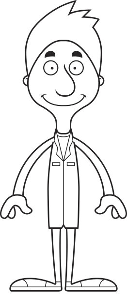 卡通微笑医生图片下载