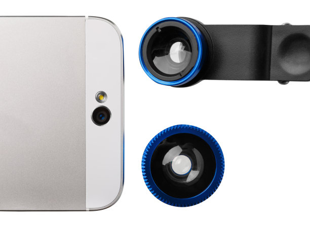 移动电话的附加镜头图片下载