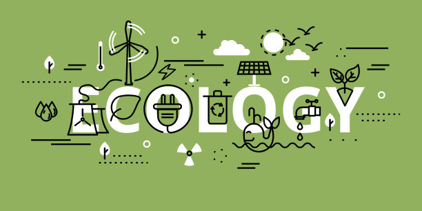 生态问题的信息图表概念图片下载