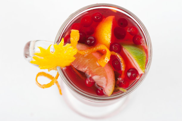 加香料的热葡萄酒图片下载